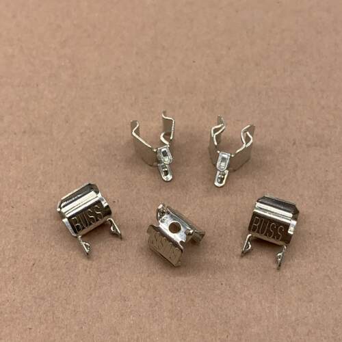 保险丝夹子5X20MM BK/1A3399-10-R保险座BK-1A3399焊板式座子BUSS