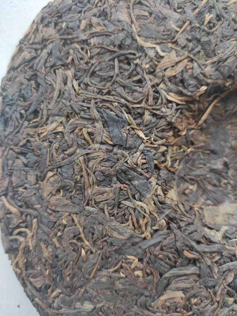 私藏2013年 臻知味系列【梅子箐】才者普洱老生茶357克 普洱茶 BUASHOP普洱老茶