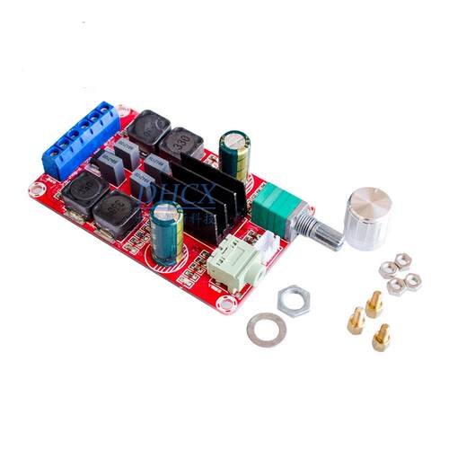 XH-M189 2*50W高端数字功放板DC24V TPA3116D2双声道立体声功放板
