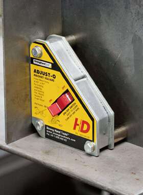 单开磁性角铁MSA系列45°90°关定定位磁力NMH固电焊焊接定位力磁