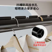 防风阳台升降晾衣架手摇器单双杆晒衣架室内晾衣杆手动凉衣服架子