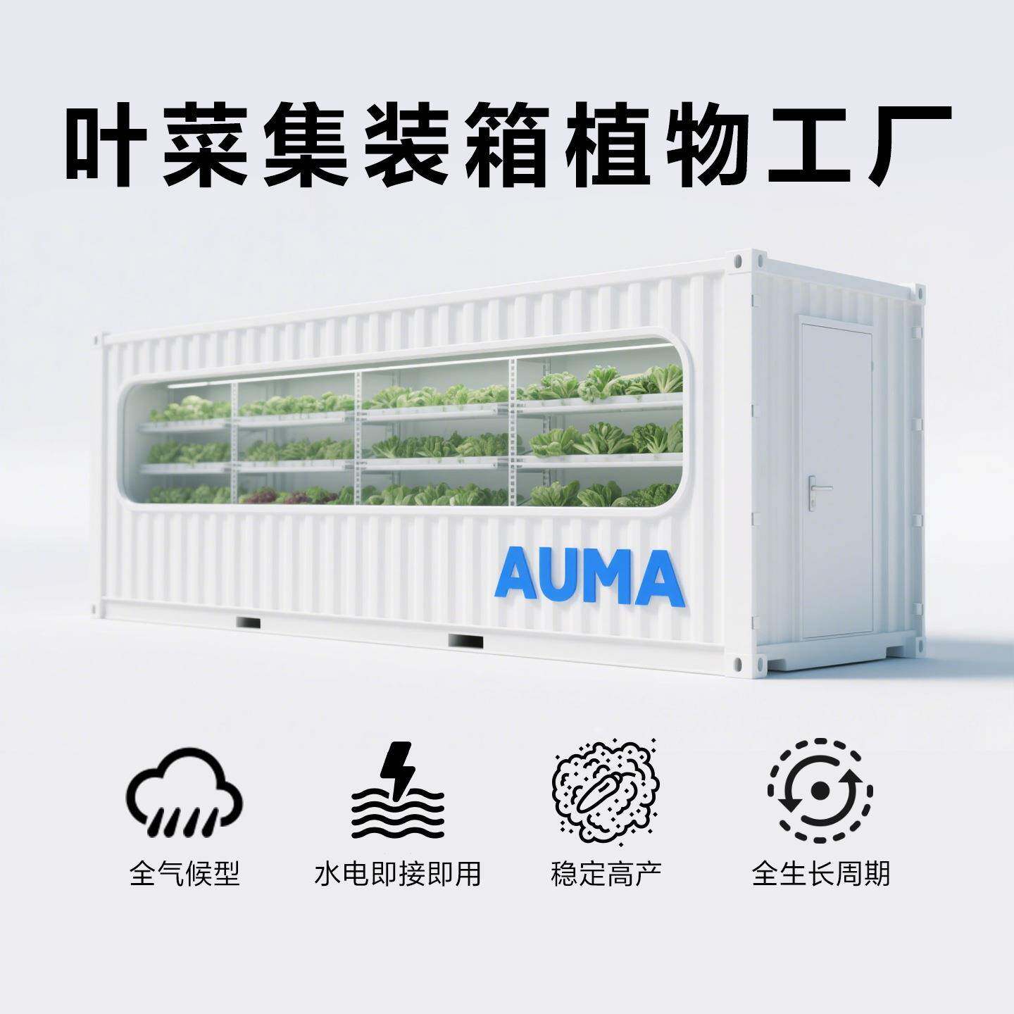 无土栽培种植物设备智慧农业有机叶菜集装箱植物工厂水培立体温室