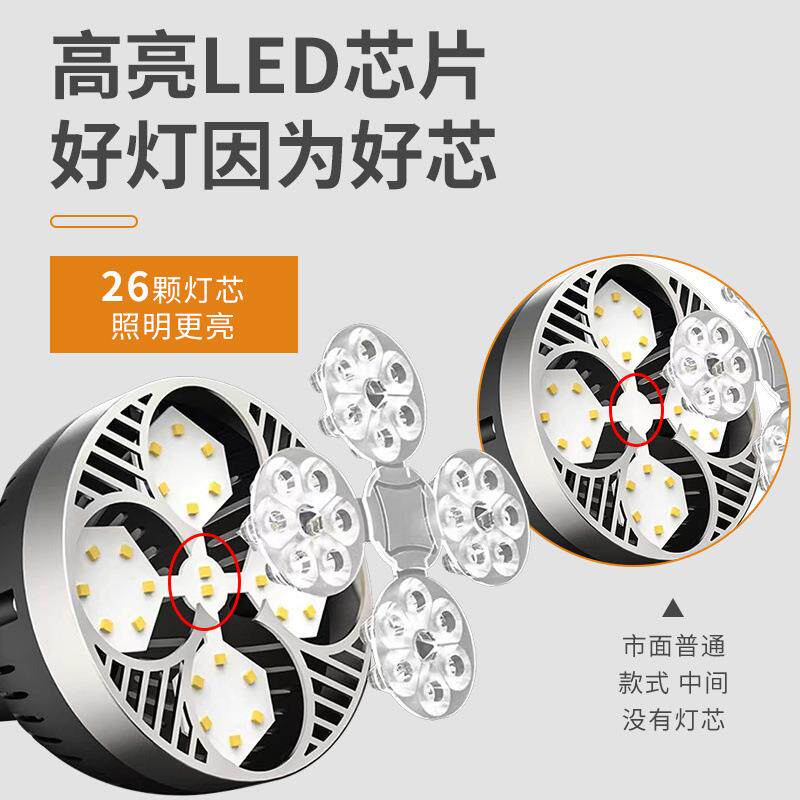 led机床工作灯2444灯20v高亮强光磁性铣强车床灯缝纫工业床台36v2