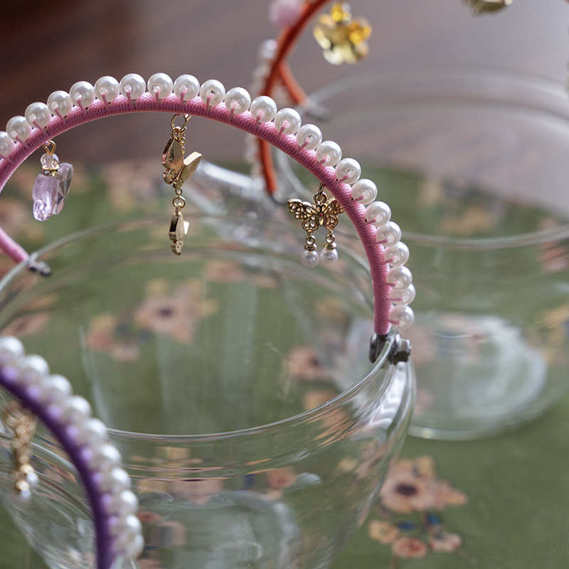 宜室茶话手工吊坠提梁公道杯高颜值创意玻璃耐热分茶器茶海茶配件