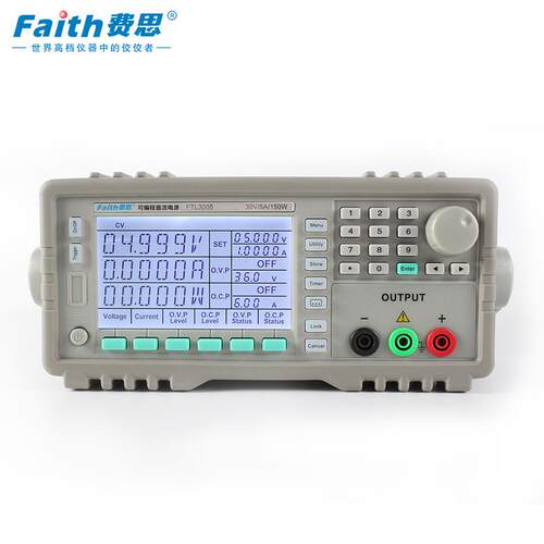 Faith/费思直流电源FTL3003/FTL3005可编程直流线性电源90W-375W