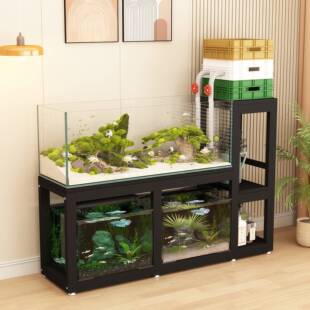 鱼缸架鱼缸柜鱼缸桌龟缸架鱼缸底座金属钢架超级承重多层鱼缸架