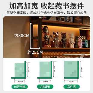 B^t台式 电卧脑桌家一用书桌书架体桌子办洞A773AA3公桌洞板学习桌