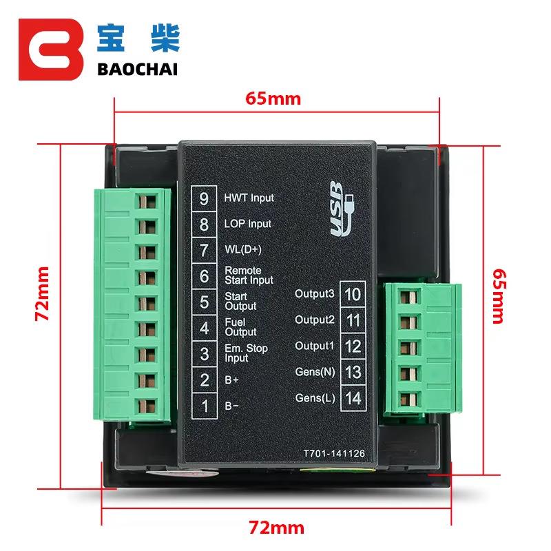 制LIXILXC701SE可赛LXC70柴油汽油发电1机力自启动控器