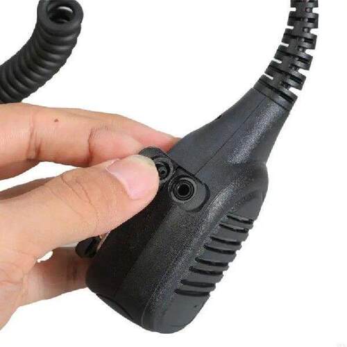 Speaker Mic with 360 Degree Rotating Back Clip 3.5mm for