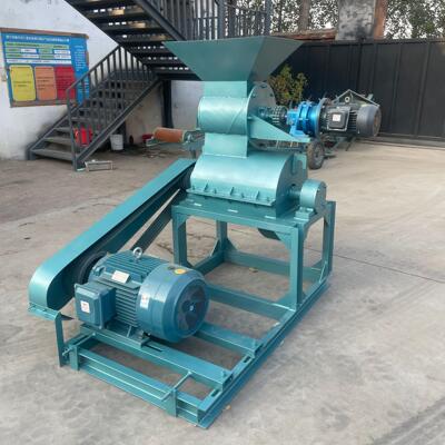 厂家热销中药渣蘑菇渣粉碎机 高水分鲜草粉碎机 牛羊鸡猪粪打粉机