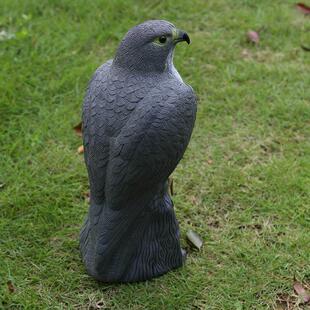 17 x 17.5 x 41cm Garden Fake Realistic Bird Scarer Scarecrow