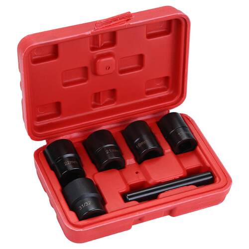 厂家直销车轮胎防滑套筒 长款破损螺母螺栓取出器17-31/32mm
