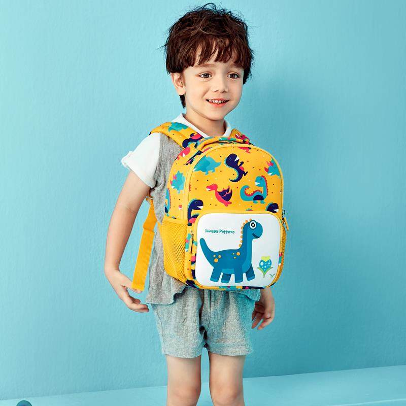 儿童书包幼儿园小班入学三岁男女宝宝可爱恐龙小朋友幼童双肩背包