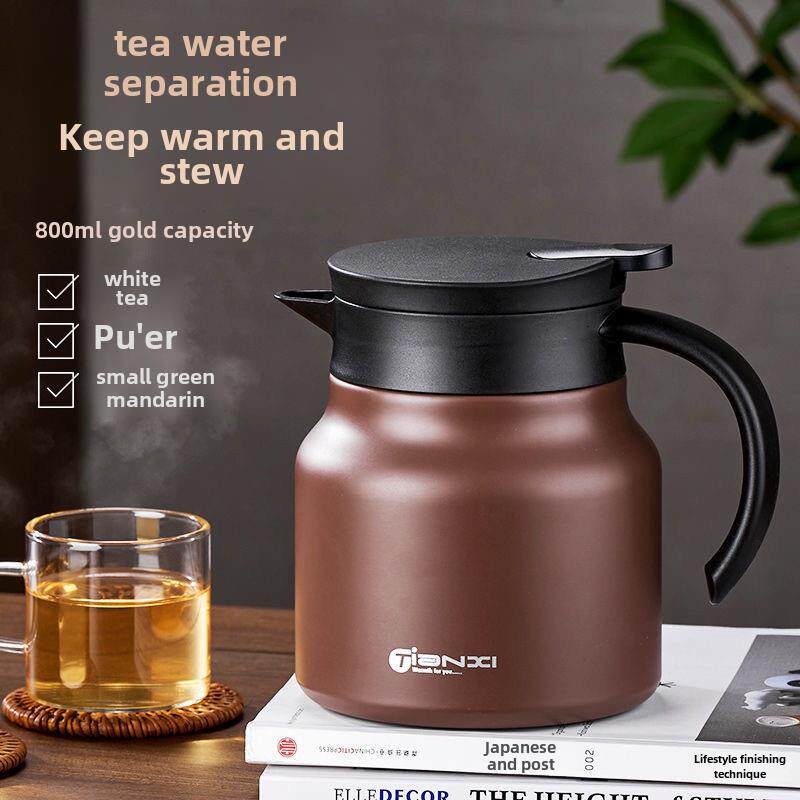 焖茶壶闷泡壶陶瓷内胆老白茶保温茶壶焖烧泡茶壶家用泡茶壶套装