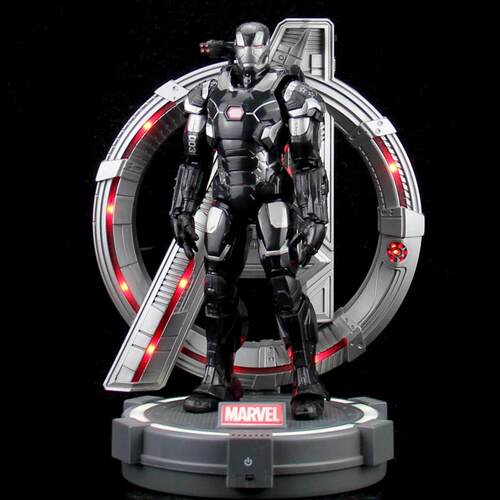 高档复仇者联盟寸4钢铁侠MK46关节可动发多光非合玩具7人偶模型金