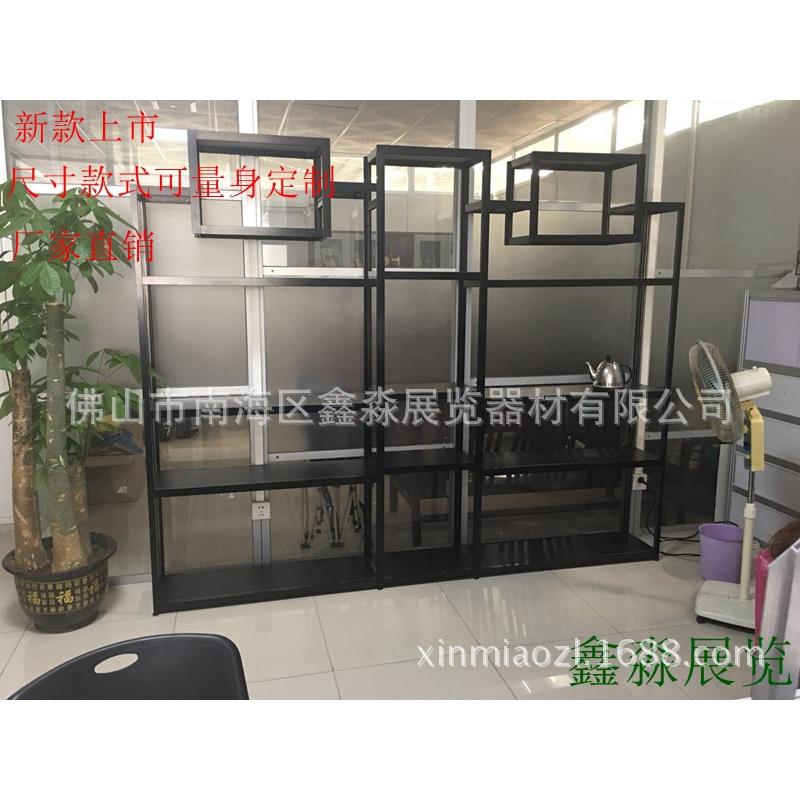 样品间屏风精品鞋货架包包展架陈列展示架产品货架书柜博古架铝材