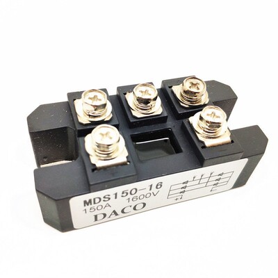 三相整流桥 MDS150A1600V MDS150-16 全新发电机充电器整流模块