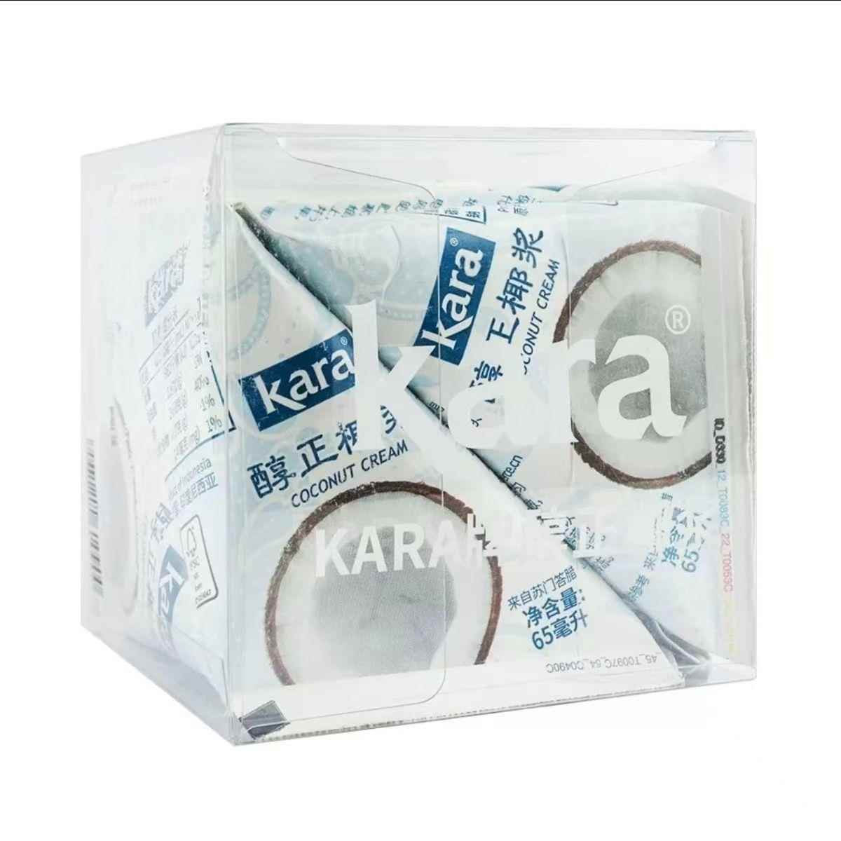 印尼进口Kara佳乐醇正椰浆原料椰汁奶茶甜品烘焙专用小包装65ml*6
