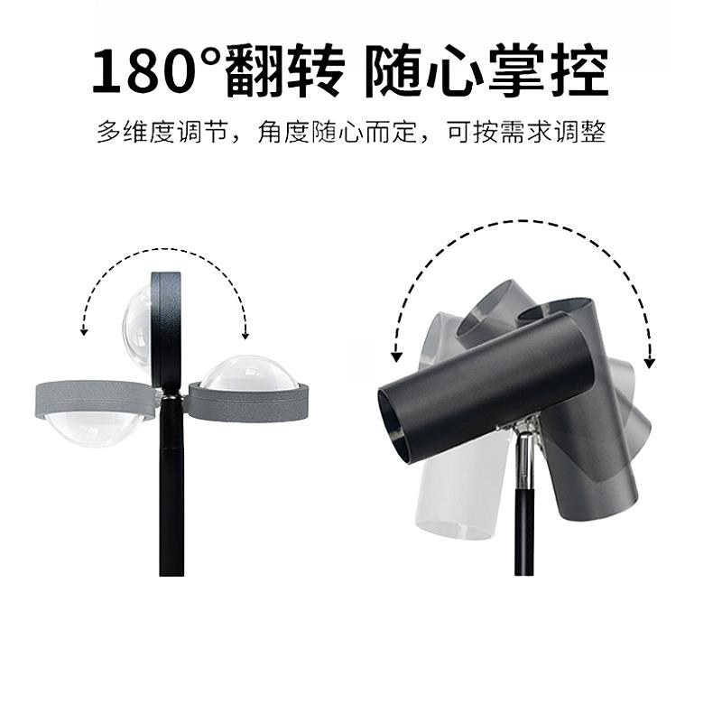 谱?植物补光灯月季光合作太用灯HBW室花内卉LED仿阳光照全光生长