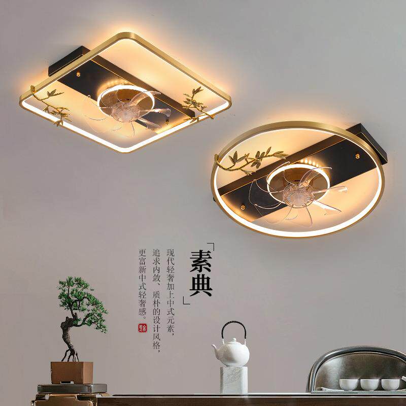 LED客厅灯简约现代长方形大气新中式吸顶灯餐厅卧室灯具2026新款