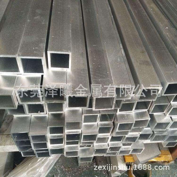 大口径厚壁方钢 方矩管 方通 铝方通铝方管7005铝方管 6005铝合金