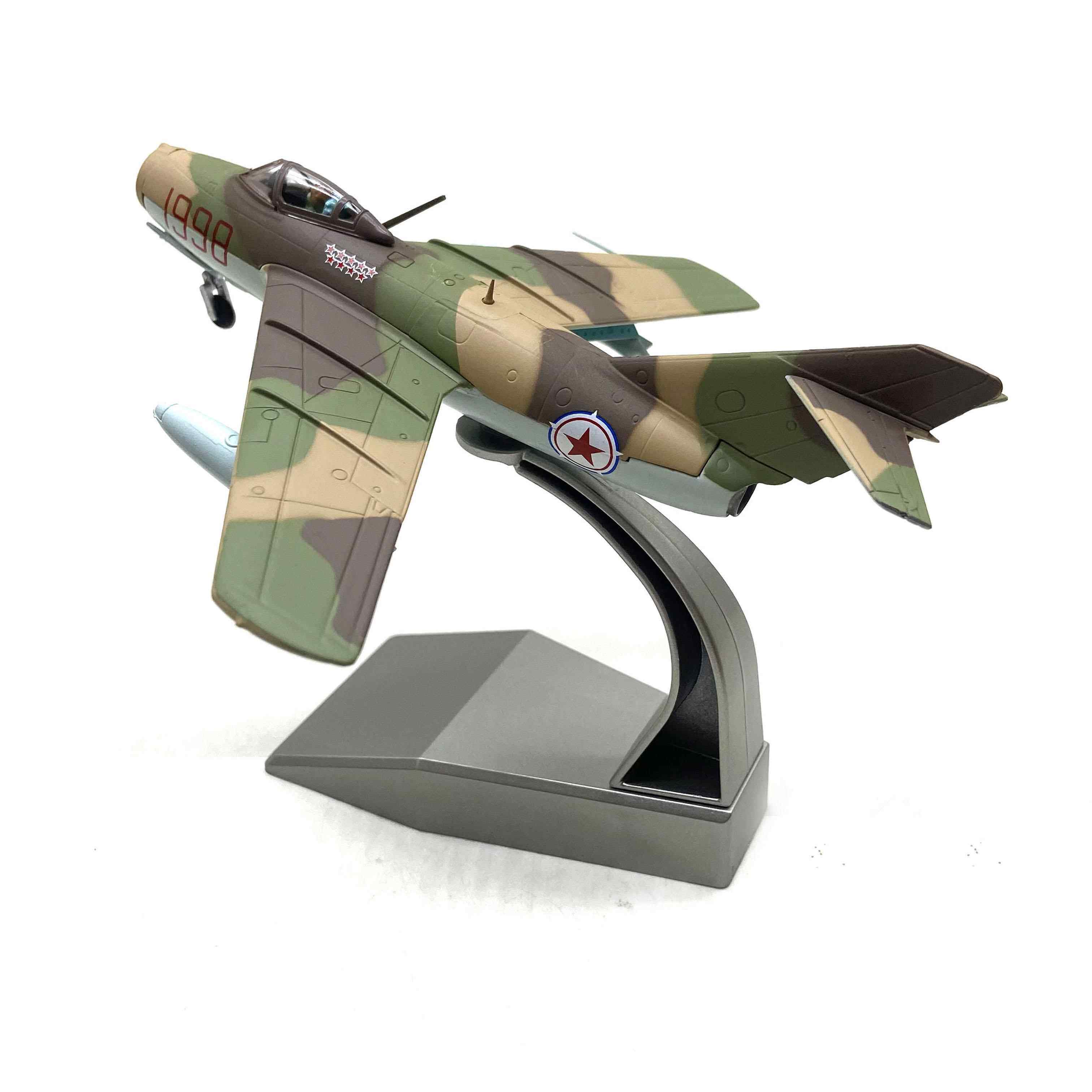 1:72前苏联 MiG-15米格-15高亚音速喷气战斗机合金飞机模型成品