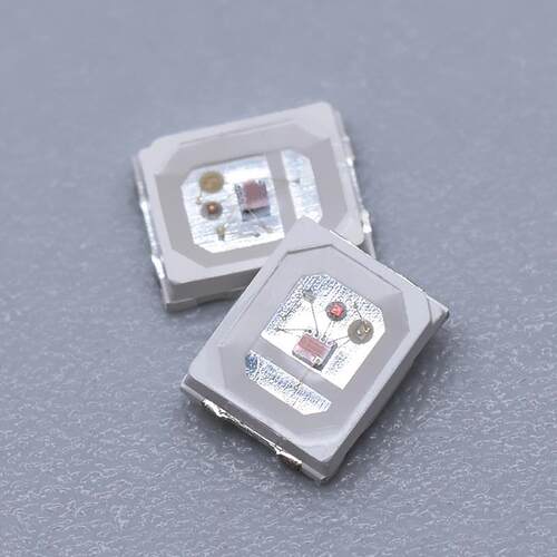 2835快闪RGB灯珠内置ic七彩快闪全彩快闪慢闪LED灯珠发光二极管