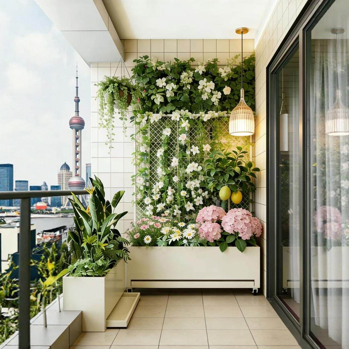 北欧简约不锈钢花箱阳台种植盆栽防锈可定制室内外花坛接水盘花箱