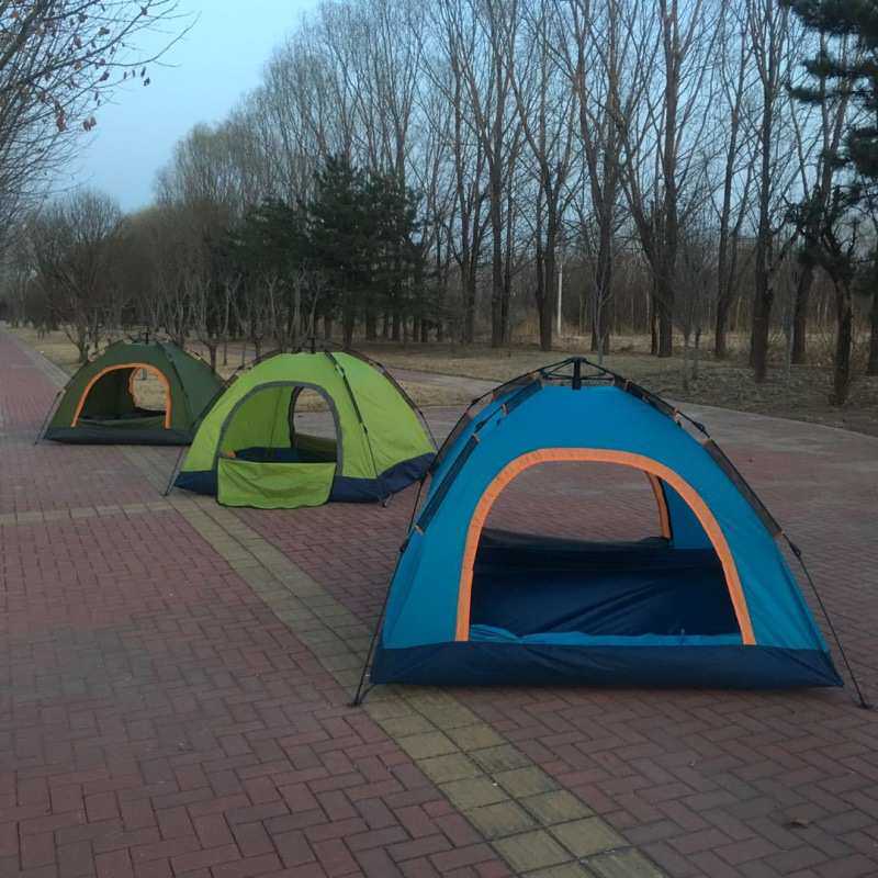 自动速开帐篷户外单人厂家定制批发礼品野营郊游野外露营