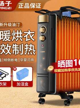 扬子油汀取暖器家用节能电暖气片室内暖风机取暖烤炉加热电暖器