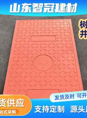 现货井复合树脂方形井盖100*1000AQN轻型电力井盖0雨污水检查盖