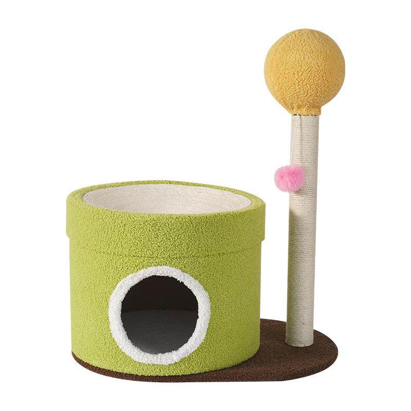 喵仙儿城堡麻垫桶猫窝猫抓板一体耐磨不掉屑冬天窝保暖四季通用,宠物/宠物食品及用品,猫爬架,淘宝优惠券,粉丝福利购,淘宝优惠卷