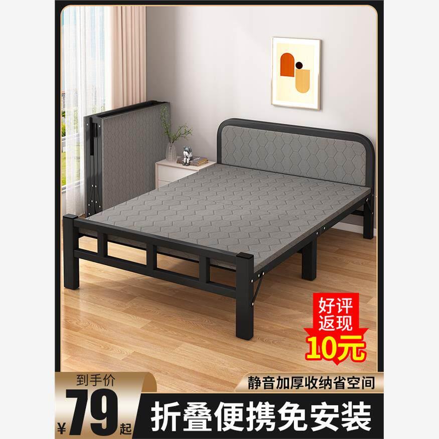 二手家具旧货市场淘宝官方咸鱼闲铁艺/钢木床