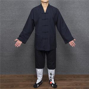 尚心圆厂家直供道装份棉短褂道袍 柔软 春秋冬道装