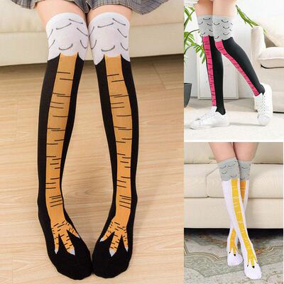 Funny Chicken Paws Feet Socks Women Personality Stovepipe St
