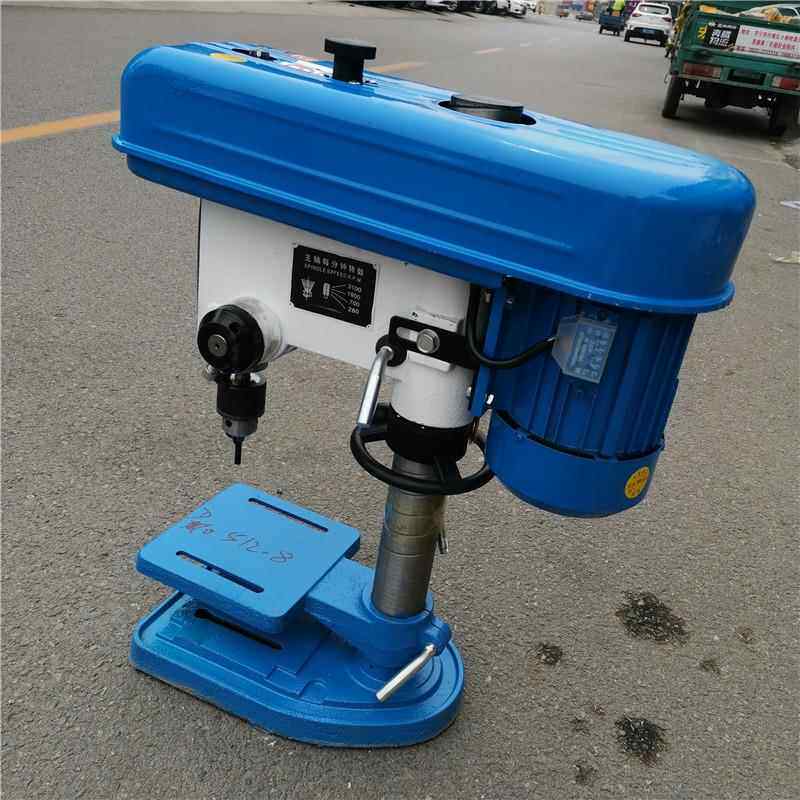 丝机金属板钻扩孔设备小型台钻16mm立式电动板钻孔机