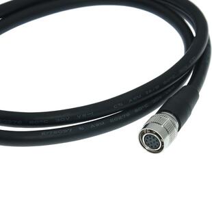 工业相机电源线高柔屏蔽信号hr10a-7p-6s插头6/8/12芯孔触发线