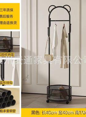 落XJD家用移衣帽架225创意床边金地属儿童动收纳0置物挂衣架卧室
