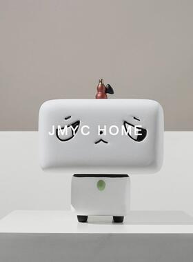 卡通可爱摆件家居书客厅儿电童房样板视柜间茶几办房WRZ公室软装