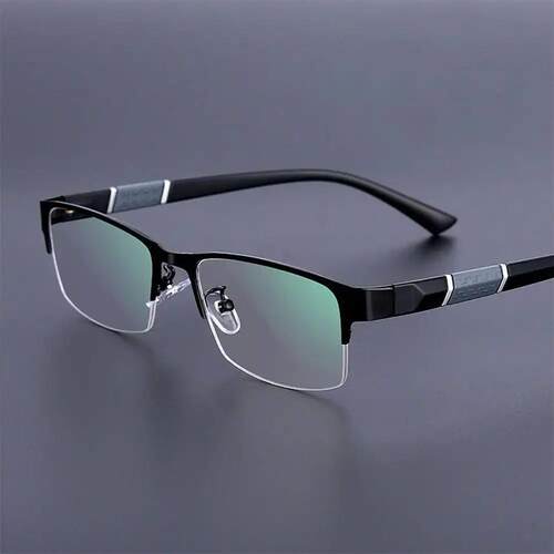 Half Frame Blue Light Blocking Glasses Flat Glasses Fashion