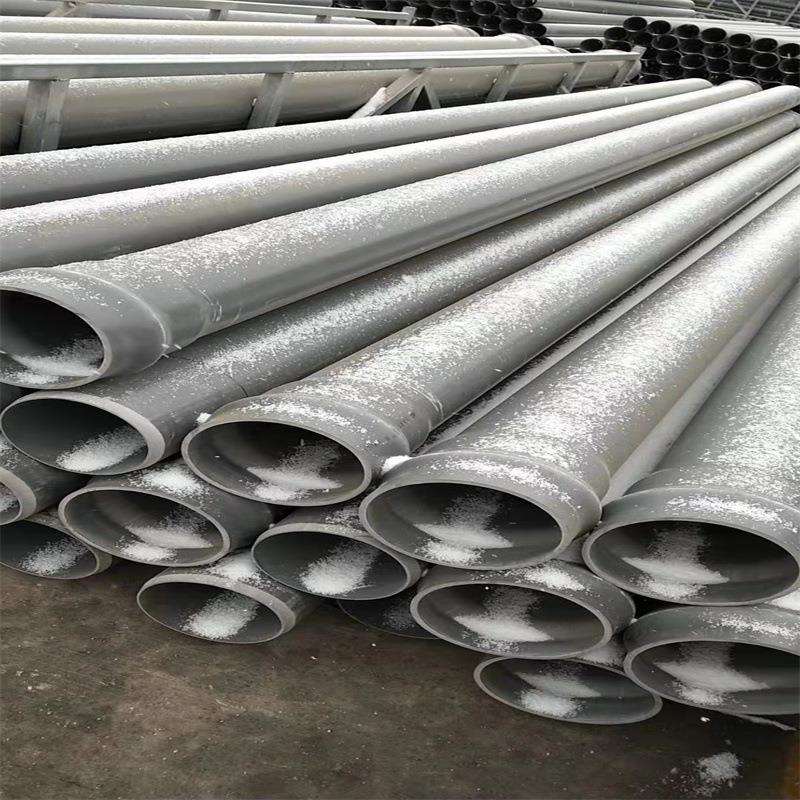 供应工程灰色农田灌溉排管 给水管pvc-U100通讯排管 路灯穿线排管
