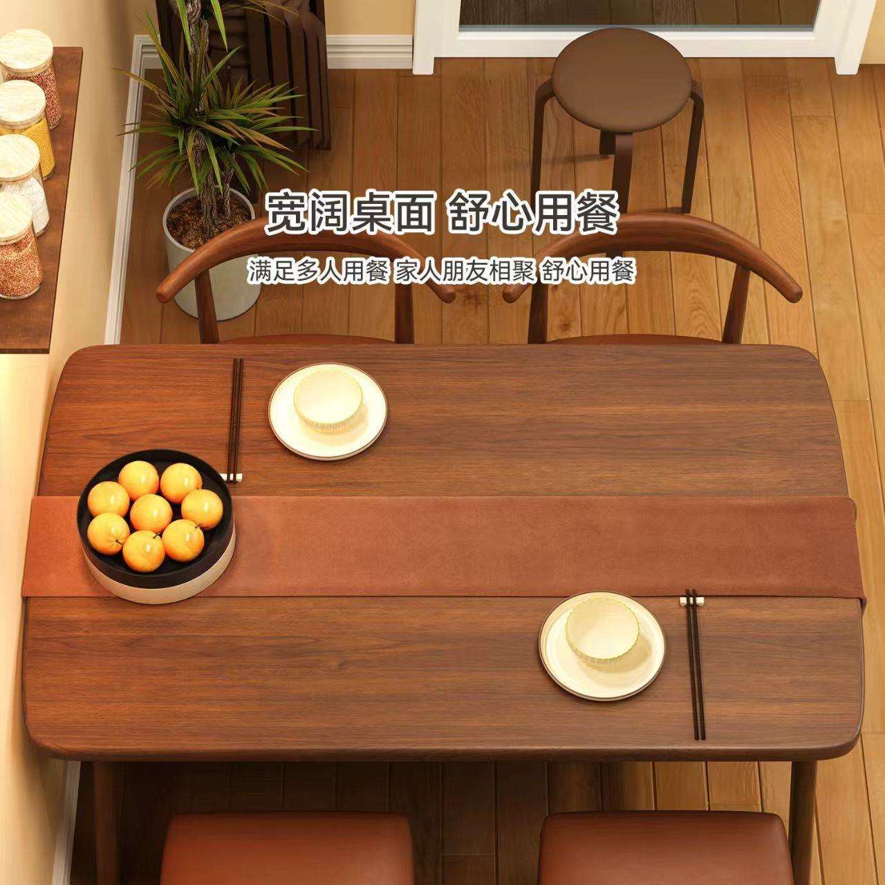 餐椅组合小长户型家用方形店桌椅商桌用早餐餐桌椅快餐店铁牛人造