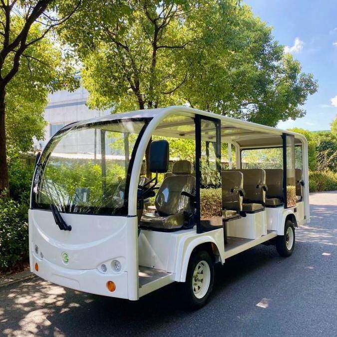 新能源厂区观光车8-17座观光游览车大功率景区物业电动观光车