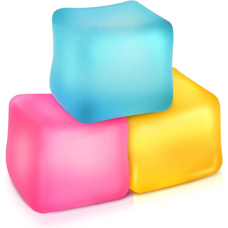stress cube Sensory Fidget Toy NeeDoh Nice Square Groovy Goo