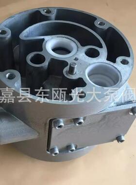 QBY/QK25/隔40/50/65/80/B1HXQ00气动泵配件中间体总成铝膜合金泵