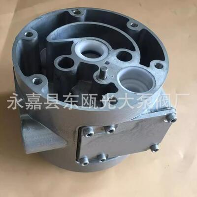 QBY/QK25/隔40/50/65/80/B1HXQ00气动泵配件中间体总成铝膜合金泵