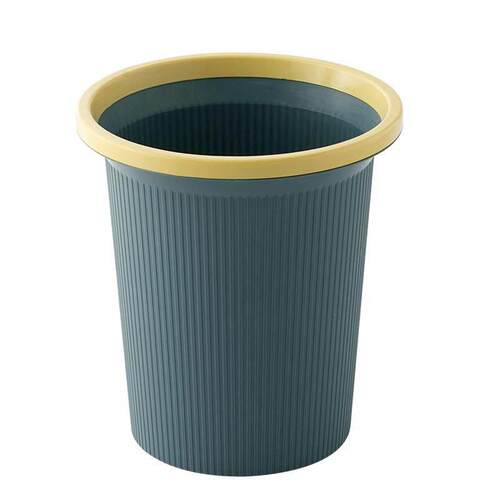 Rubbish Can Kitchen Toilet Trash with Press Lid Garbage Bin