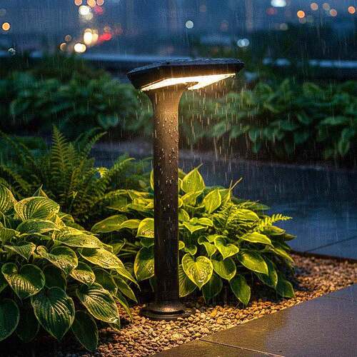 户外庭院灯家用室外防水别墅LED草坪灯花园柱头公园草地灯