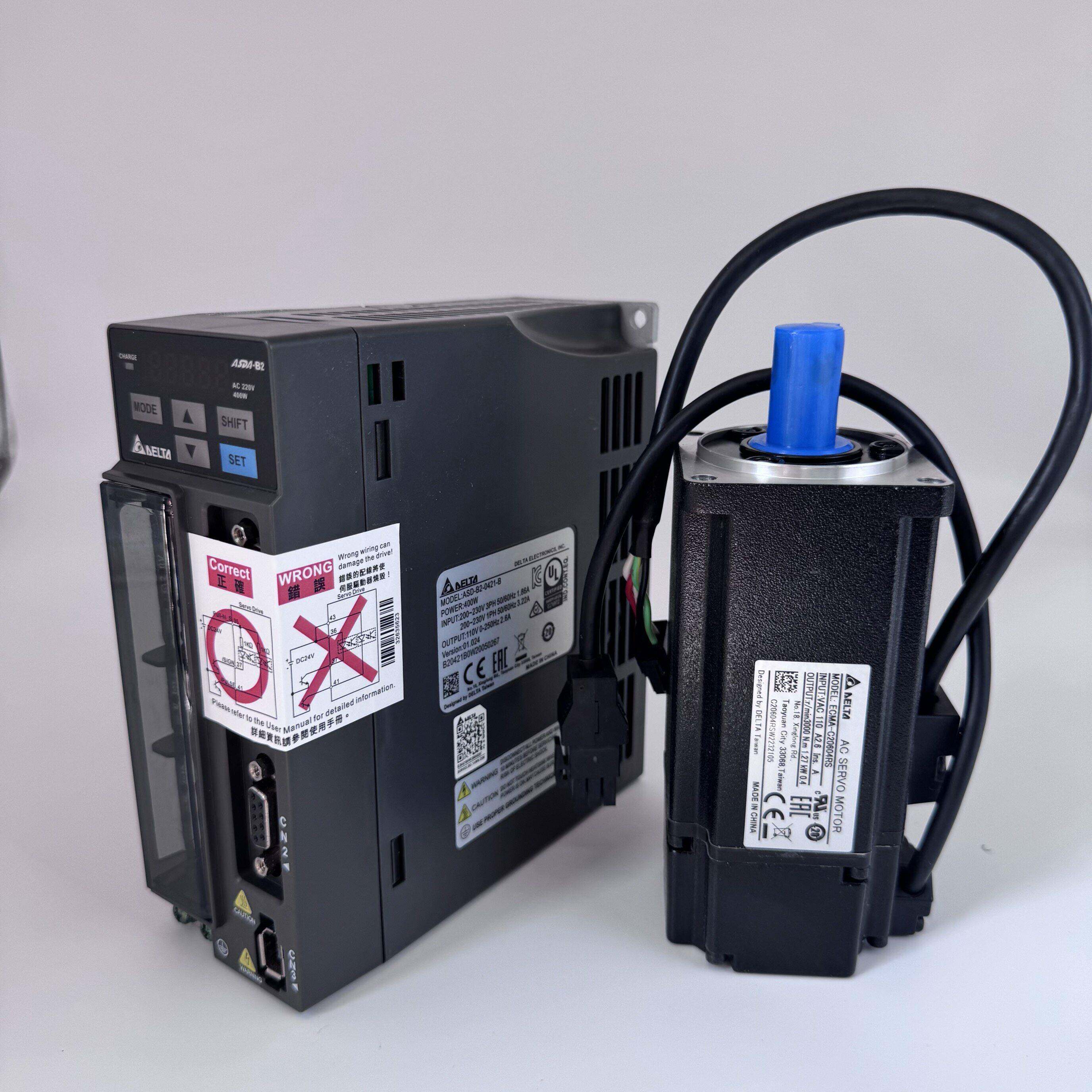全新台达B2伺服驱动器电机ASD-B2-0121 0221 0421 0721 1021-B