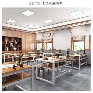 桌专用桌书案台批发毛笔毛笔字桌案桌子国画专用书法练字桌子练